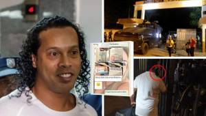 Ronaldinho y su hermano fueron acusados por llegar a Paraguay con pasaportes falsos, llevan varios días en la prisión que llaman el 'Cuadrilátero' y este día revelaron su primera imagen dentro de ella.