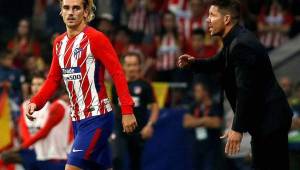 Griezmann aduce que, de momento, está encantado en el Atlético de Madrid.