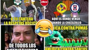 Disfrutá de los mejores memes que dejó la dura derrota del América a manos del Santos Laguna (4-1) en la semifinal de ida del fútbol mexicano. ¡Para morir de la risa!
