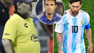 Diego Maradona cree que Messi ya no debe aceptar más convocatorias para Argentina.