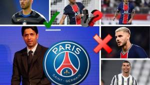 El presidente del PSG, Nasser Al-Khelaïfi, estaría planificando la temporada 2021/22 con un presupuesto de 80 millones de euros a falta de las ventas.