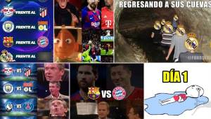 Barcelona se clasificó a los cuartos de final de la Champions y los memes no se hicieron esperar. Real Madrid, Varane y Cristiano Ronaldo continúan siendo las víctimas favoritas.