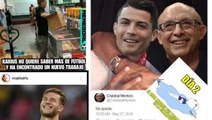 Con Loris Karius y Cristiano Ronaldo como protagonistas, acá te mostramos los mejores memes que dejó el fin de semana y que no has visto.