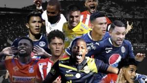 Los principales protagonistas del Torneo Apertura 2021 de la Liga Nacional de Honduras. Diseño Marlon Murcia