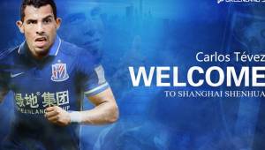 El ex jugador del Boca Juniors firmó por dos años con el Shanghai Shenhua.