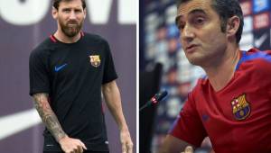 Lionel Messi y Ernesto Valverde tienen la misión de sacar el club adelante de esta crisis que ha caído antes de iniciar la Liga.