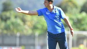 Diego Vázquez lamentó la poca respuesta que mostró su equipo tras el gol de Rony Martínez en el arranque de la segunda parte. Foto Samuel Zelaya