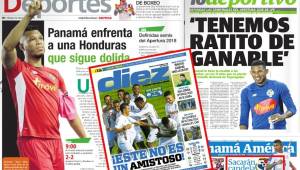 Los medios panameños viven con intensidad los partidos de su selección y más cuando e enfrentan a Honduras.
