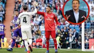 Keylor Navas ha sido alabado por todo lo alto tras su actuación ante Celta. David Faitelson no dudó en elogiarlo.