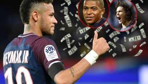 Neymar es el mejor pagado del PSG de Francia.