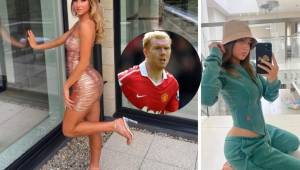 Circulan imágenes de Paul Scholes, exjugador del Manchester United, mordiendo las uñas de los pies a su hija de 20 años, Alicia.