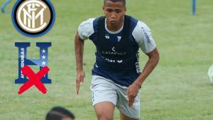 Rigo Rivas no será cedido por el Inter de Milán para que represene a Honduras en los Juegos Panamericanos de Lima, Perú del 26 de julio al 11 de agosto.