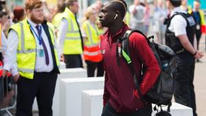 Sadio Mané de 26 años lleva 9 goles en esta temporada con el Liverpool.