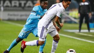 El hondureño Andy Najar ha regresado recargado al Anderlecht después de la lesión en la rodilla que sufrió en marzo del año pasado. Foto cortesía Anderlecht