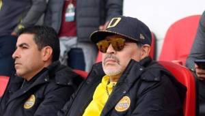 Diego Maradona sigue saboreando las mieles del éxito con Dorados de Sinaloa.