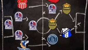 La jornada 4 del torneo Clausura nos dejó grandes partidos, polémicas y muchos jugadores destacados. En el 11 ideal hay cinco jugadores de Olimpia y uno del Motagua.