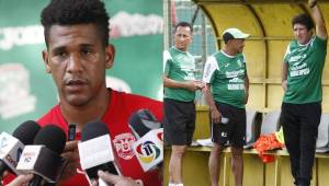 El cubano Yaudel Lahera ya tiene el pase internacional para poder debutar este sábado frente al Platense. Igual Junior Lacayo también está listo. Fotos DIEZ