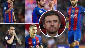 Junto a Luis Enrique se van muchos jugadores que cumplieron un ciclo y otros que no dieron el rendimiento esperado.