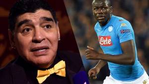 Diego Maradona, mediante sus redes sociales, mostró apoyo al senegalés Kalidou Koulibaly.