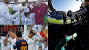 Estas son las imágenes más curiosas que dejó el clásico entre Real Madrid y Barcelona en el Santiago Bernabéu.