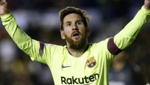 Partidazo de Messi ante el Levante. Una asistencia y tres goles.