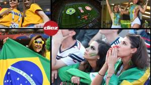 Brasil fue sorprendida por Suiza al empatar 1-1, en las graderías se vieron hermosas carios que sufrieron con el juegos, los suizos por su parte la pasaron bien.