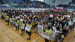 Cientos de jóvenes de diferentes centros de educación sampedranos competirán en los Juegos de la Juventud en Unitec.