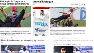 Esto dicen los medios internacionales luego de la victoria de Olimpia sobre Motagua en la final del Clausura 2021. El equipo de Pedro Troglio se coronó tricampeón.