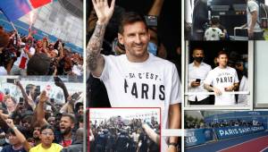 ¡Locura en París! Lionel Messi salió hoy de Barcelona y arribó a Francia a horas de la tarde donde miles de hinchas le han hecho espera en distintas localidades. Así ha sido la euforia ocasionada por el astro argentino en la capital de la luz. FOTOS: Cortesía