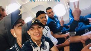 Kevin López compartió una foto junto con Marlon Licona y Erick Andino.