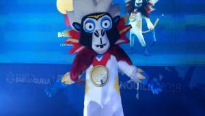Baqui, la mascota de los Juegos Centroamericanos y del Caribe 2018.