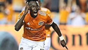 Alberth Elis marcó su gol número 11 de la temporada con el Houston Dynamo.