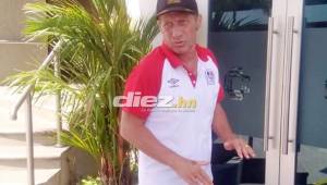 Pedro Troglio y Olimpia entrenaron este viernes en San Pedro Sula y por la tarde viajan a La Ceiba.