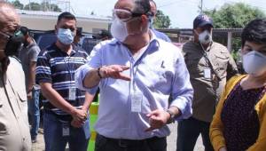 El Alcalde de San Pedro Sula, Armando Calidonio, apoya la idea de Sinager de cerrar San Pedro Sula para bajar la curva de contagios del coronavirus.