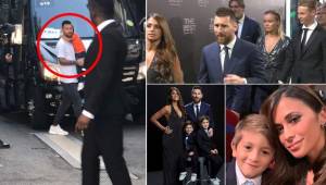 Mateo Messi, hijo de Lionel ha sorprendido a todos luego de ver su pose en la foto en la previa de la gala de The Best.