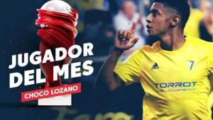 Antony Lozano recibirá el galardón al mejor futbolista de octubre el próximo 24 de noviembre.