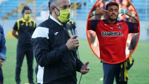 El entrenador del Real España, Raúl 'Potro' Gutiérrez, se retractó sobre el caso del fichaje de Ramiro Rocca y manifestó que todavía no se ha cerrado. Fotos DIEZ