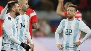 Messi jugó los 90 minutos ante Rusia y dio la asistencia del único gol.