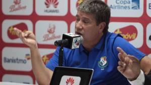 El entrenador de Panamá, Hernán 'Bolillo' Gómez dice que el punto que le sacaron a Honduras es maravilloso. Foto Juan Salgado-Enviado especial