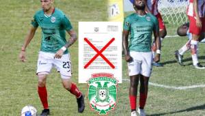 Mathías Techera y Cristhian Moreira fueron suspendidos por 3 y 4 partidos en el Clausura 2021 de la Liga Nacional.
