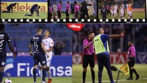 Olimpia venció 2-0 a Motagua en el Estadio Olímpico y recuperó la ilusión de coronarse campeonísimo. Estas imágenes captó el lente de DIEZ. Fotos Melvin Cubas y Neptalí Romero