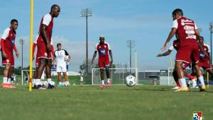 En el campamento panameño están concentrados en el juego con Honduras. No quieren repetir los errores del juego ante Qatar.