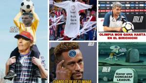 Te presentamos los mejores memes de la eliminación de Motagua en la Liga Concacaf a manos de Olimpia. Diego Vázquez es una de las víctimas preferidas y esto dicen del León. Hasta Neymar se coló.