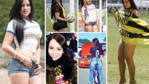 Real España y Olimpia se miden este sábado en el Morazán. Ellas son las bellezas que aficionadas de cada equipo. ¿quién gana este clásico de linduras?.