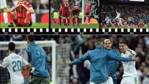 Las imágenes más curiosas que dejó el pase a la gran final de la Champions League por parte del Real Madrid de Zidane. Gran celebración al final del partido.