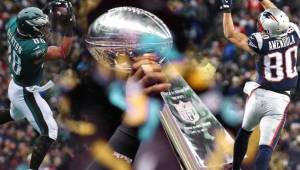 Eagles y Patriots se enfrentarán en la edición LII del Super Bowl en 2018.