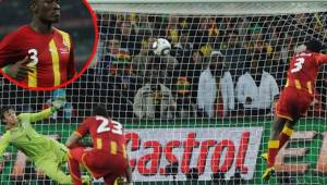 Asamoah Gyan falló el penal que pudo haber llevado a una selección africana a semifinales de un Mundial.