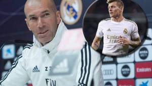 Zidane elogió las cualidades de Kroos y asegura que lo sorprende que pueda pegarle con las dos piernas.