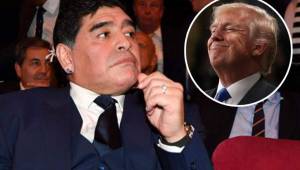Maradona se refirió a Trump como alguien de poco valor y su permiso a Estados Unidos fue rechazado.