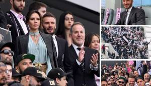 David Beckham y su equipo, Inter de Miami, hicieron su debut en la MLS con derrota ante Los Angeles FC. Victoria, la esposa del inglés, estuvo presente en el estadio.